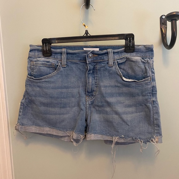 studio blue Pants - High waisted jean shorts